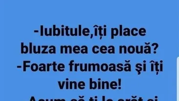 BANCUL ZILEI | Bluza cea noua