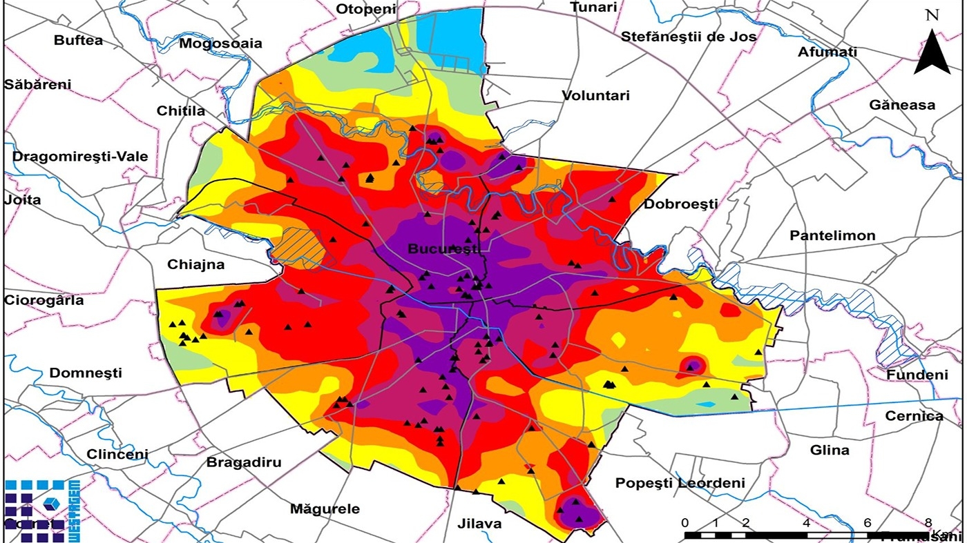 Meteorologii Accuweather, avertisment pentru bucureșteni: "Reduceți timpul petrecut afară"