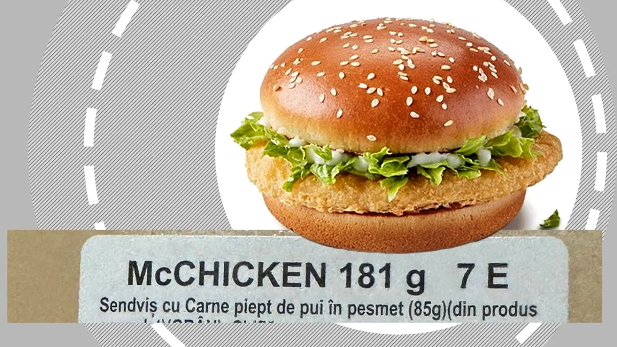 Ce conține, de fapt, celebrul sandwich McChicken de la McDonald's. Majoritatea românilor îl cumpără!