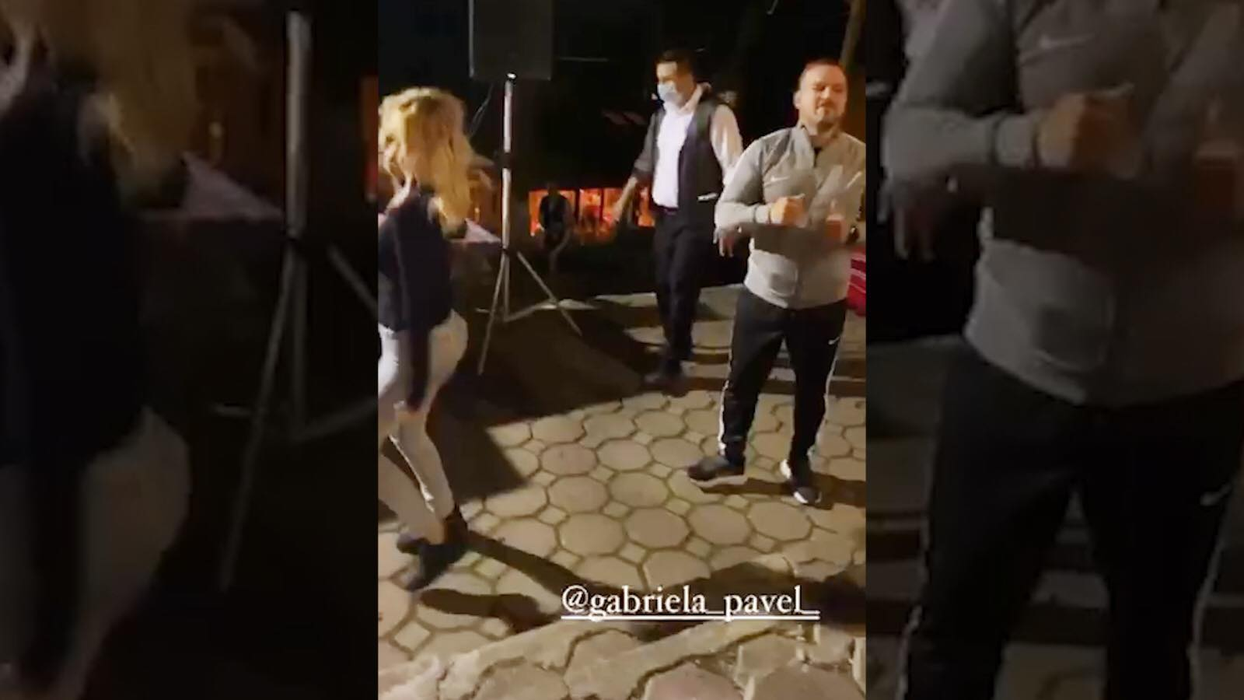 Vasile Geambazi a moștenit talentul de dansator de la Gigi Becali