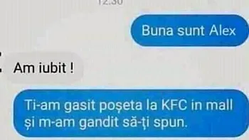 BANCUL ZILEI | „Bună, sunt Alex”