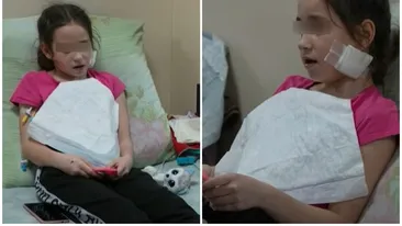 Milena, o fetiță de 11 ani din Mariupol, a fost împușcată în față de un soldat rus. Gestul făcut de militar, imediat după atac