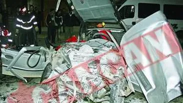 Accident cu zece raniti la Botosani