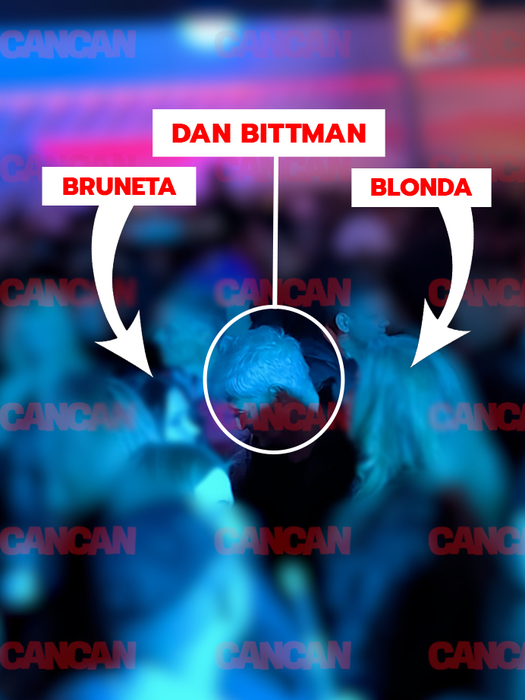Dan Bittman se distrează la Loft în compania a două femei