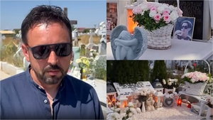 Imaginile durerii de la mormântul lui Sebi, tânărul ucis de Vlad Pascu. Au trecut trei ani de la accidentul din 2 Mai