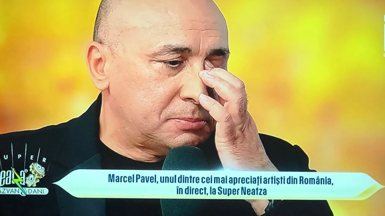 Marcel Pavel, în lacrimi, în direct la Tv. Ce mare regret are în legătură cu mama lui