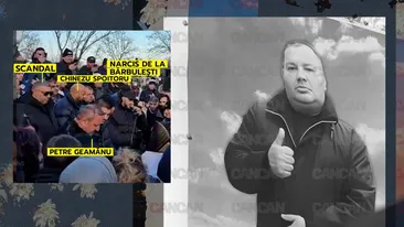 Ploaie de bani la înmormântarea lui Gigi ”Geamănu”! Aflat în închisoare, temutul Sandu Geamănu a dat dedicații prin telefon. Împăratul” Petre Geamănu, faimosul Aurică Papuașu, Scandal, Chinezu Spoitoru, Gigi Buba, Baronu, Narcis de la Bărbulești sau Geantă l-au condus pe ultimul drum
