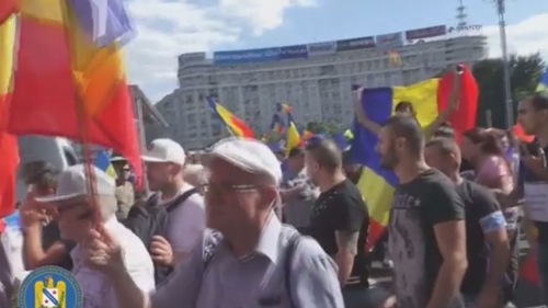 Jandarmeria prezintă, într-un filmuleț, succesiunea violențelor din Piața Victoriei de pe 10 august