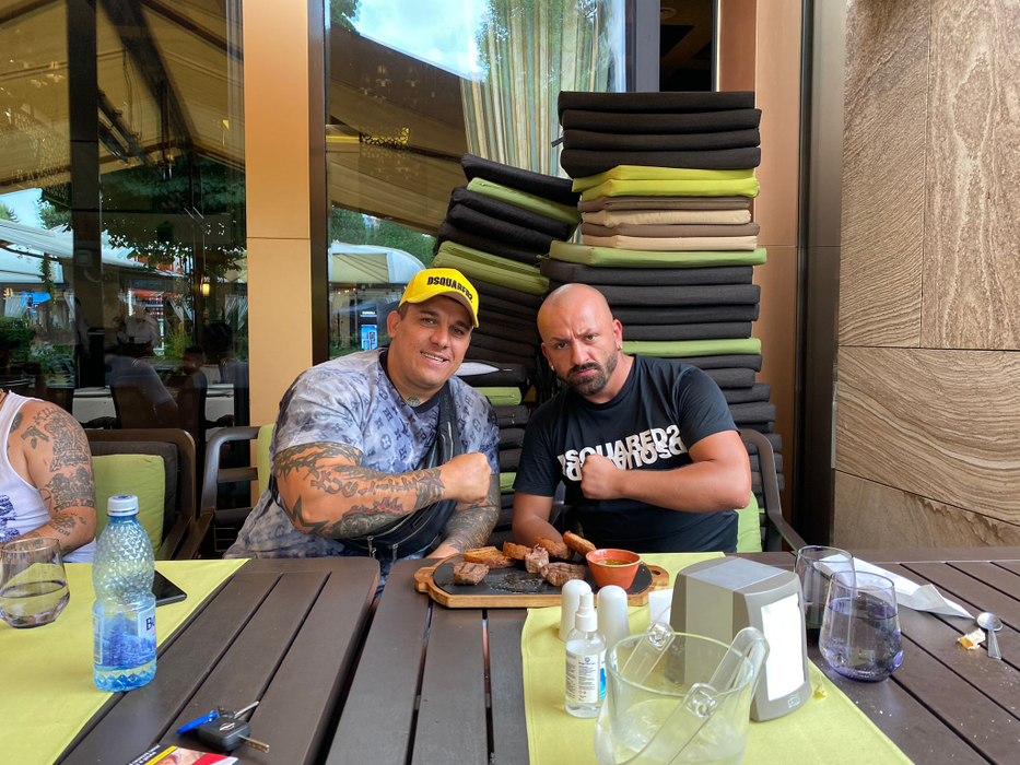 Adrian Corduneanu și Faraonu de la Madrid sunt buni prieteni