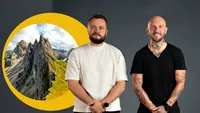 Cătălin Bordea și Nelu Cortea, clipe de coșmar la munte. Cum au reușit prezentatorii de la Antena 1 să se întoarcă teferi la cabană: „Am dat noaptea peste…”