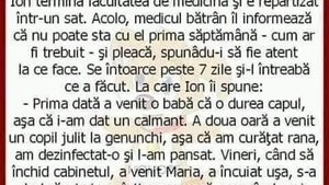 BANC | "Vineri, când să închid cabinetul, a venit Maria. A încuiat ușa, s-a dezbrăcat și s-a întins pe masă, spunându-mi: Ioane..."