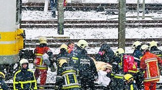 A sarit din tren inainte de tragedie