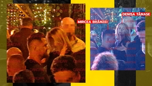 Cine-o mai oprește pe Denisa de la Bambi? Lipsită de inhibiții, artista... Ea s-a ondulat, el a răsfățat-o cu păhărelul!