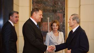 Ultima apariţie publică a Regelui Mihai! Şi-a sărbătorit ziua şi s-a întâlnit cu preşedintele Iohannis