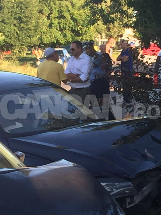 Cristina Spătar a făcut accident de circulaţie! Imagini EXCLUSIVE CANCAN.ro!