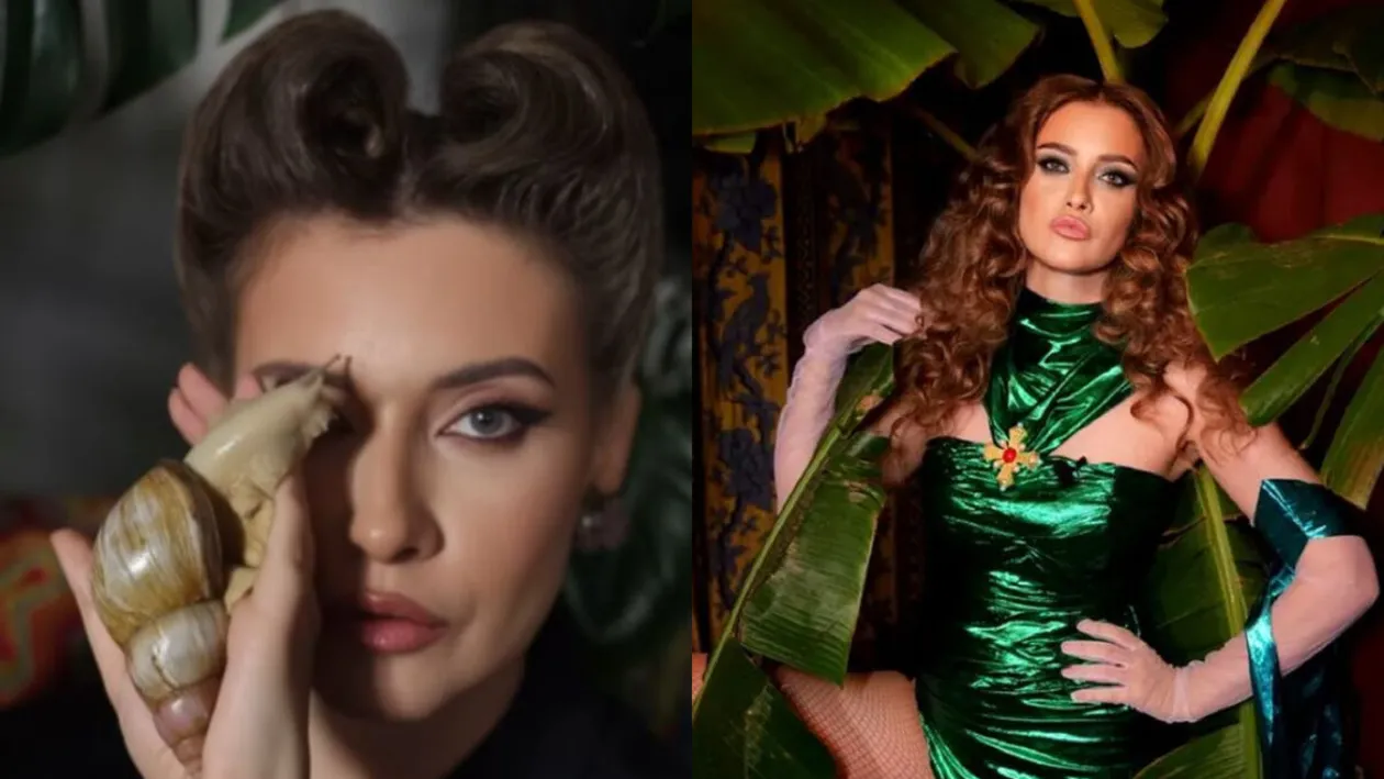 Cum arată casa de lux a Iuliei Albu? Şi-a făcut grădină exotică din banani şi măslini şi creşte melci africani. FOTO