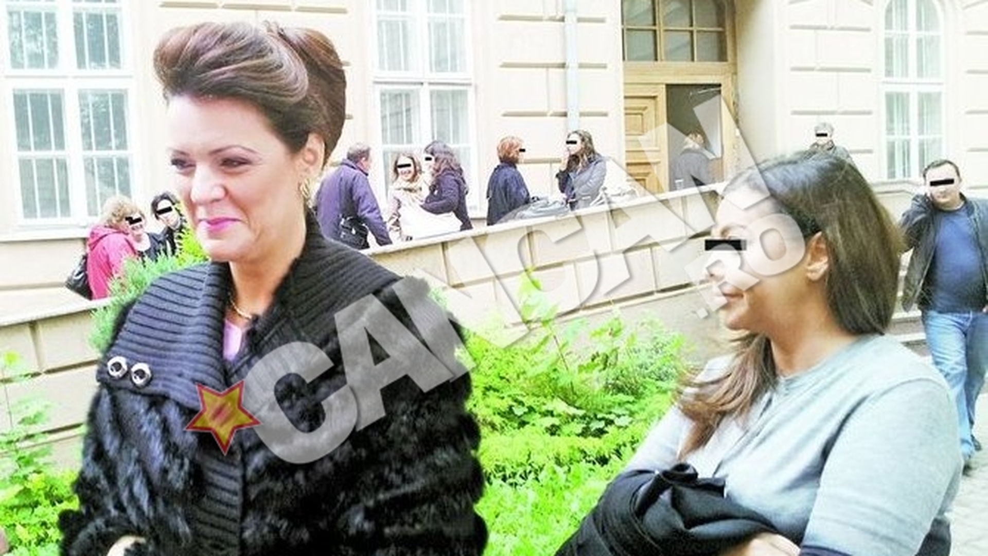 Oana Cornu a stat doua ore intr-un coafor din Timisoara ca sa arate bine la proces. Si-a facut coc-banana pentru divort
