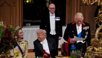 Momentul în care Kate Middleton a început să plângă, în timpul vizitei lui Donald Trump. Imagini emoționante