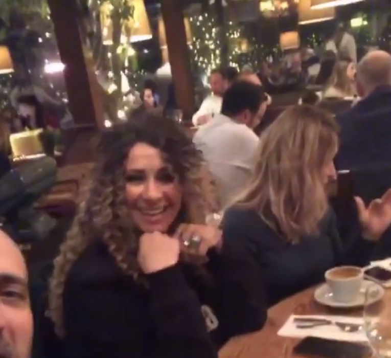 Imaginile momentului în showbiz! Florin Salam, filmat cu Anamaria Prodan