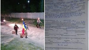 Au dus lumina în noaptea de Înviere și acum s-au trezit cu amenzi