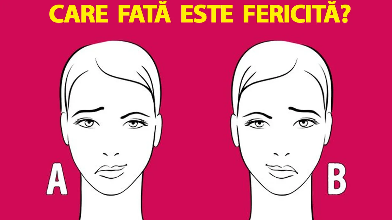 TEST| Cel mai tare test de inteligență | Care dintre cele 2 fete este fericită?