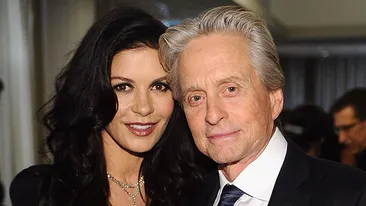 Catherine Zeta-Jones si Michael Douglas s-au impacat