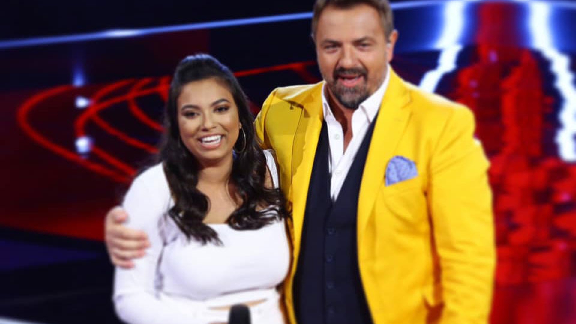 Scandal la Vocea României, după ce fiica lui Adrian Minune a urcat pe scenă. NU s-a văzut la TV