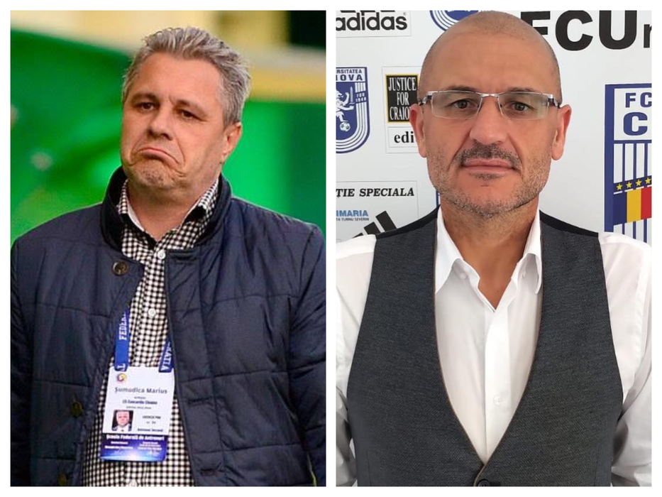 Marius Șumudică și Adrian Mitielu sunt în conflict deschis / Sursă Foto: Colaj Facebook