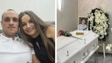 Lucia și Constantin Sîrbu au fost conduși pe ultimul drum împreună cu fiica lor cea mică. Imagini sfâșietoare!