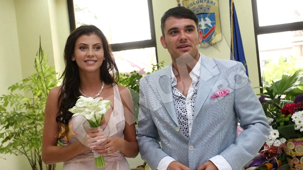 VIDEO Roxana Ilie a ajuns la Starea Civila cu 15 minute inainte de ora stabilita! S-a grabit sa se marite
