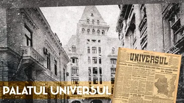 Palatul Universul, cea mai mare redacție a timpului său. Modificările prin care a trecut clădirea în mai bine de un secol