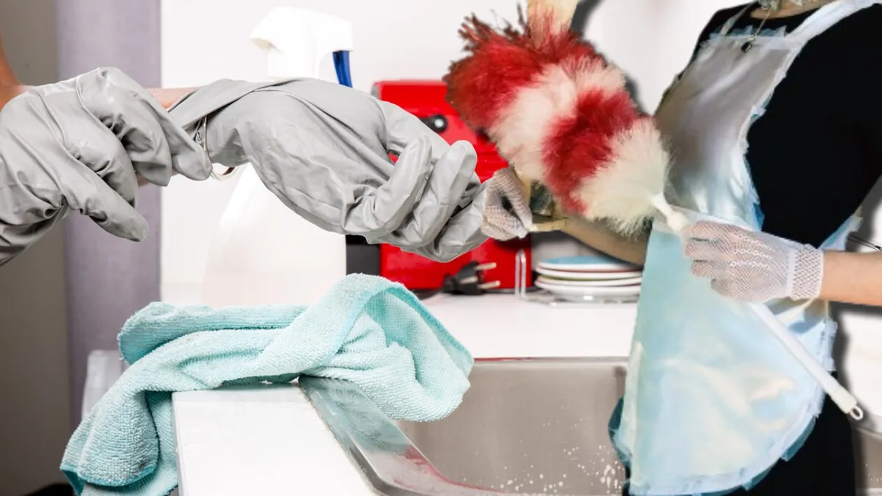 Nu ți-ai fi închipuit! Motivul pentru care o menajeră face curățenie dezbrăcată în casele oamenilor. Unii clienți se dezbracă și ei