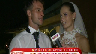 Fiica cea mica a lui Ilie Balaci s-a casatorit cu tenismenul Adrian Ungur! Vezi de ce au facut ceremonia religioasa la sase ani de la cununia civila