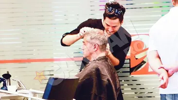 VIDEO Dan Bittman este cochet! Se ferchezuieste la salon