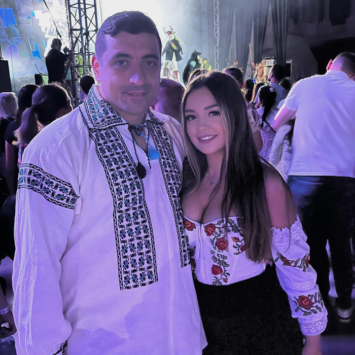 Ilinca și George Simion/ Sursa foto: Instagram