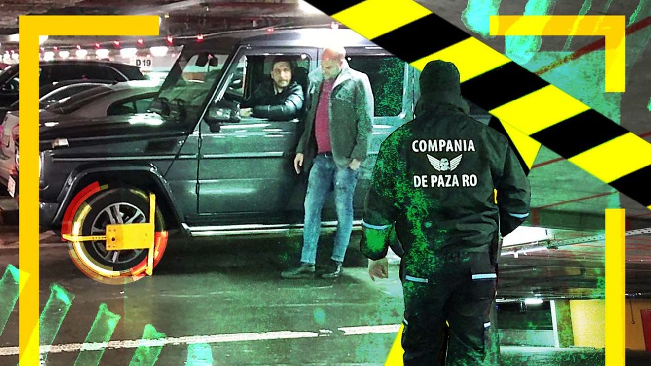 Mega-scandal în parcarea mall-ului între bodyguarzi și un șmecheraș cu Mercedes: ”Iese rău, fac balamuc… Nu mă agita, tâmpitule!”