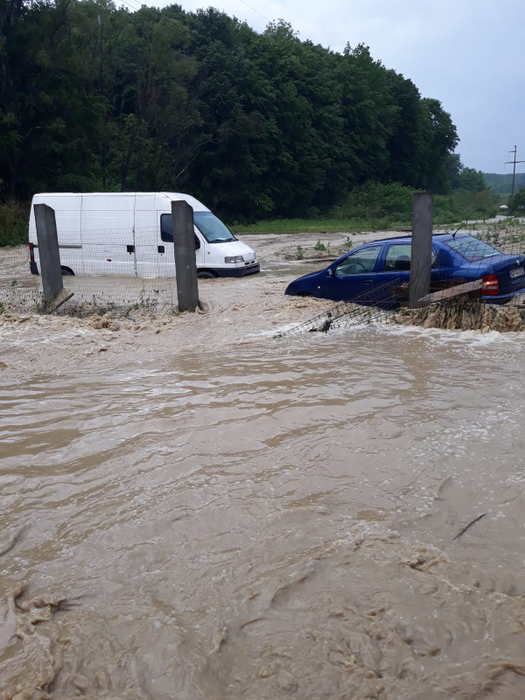 VIDEO. Inundații masive în Bascov, Argeș. Cei peste 150 de copii din grădiniță sunt evacuați