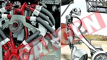 Motocicleta cu muschi artificiali