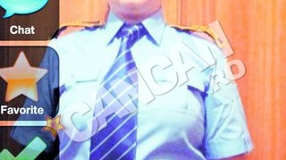 O politista comunitara isi cauta jumatatea pe internet. Agata masculi tineri cu uniforma