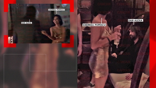 Andreea Popescu l-a implorat, Dan Alexa s-a eschivat și tot n-a scăpat! Hotărâtă să-l mai aibă o dată, bruneta l-a urmărit pe antrenor prin cluburi