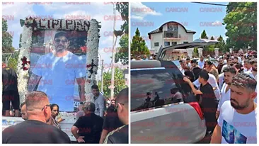 Scene cutremurătoare la căpătâiul lui Ciprian Pian! Cum au fost surprinși copiii bărbatului decedat în închisoare