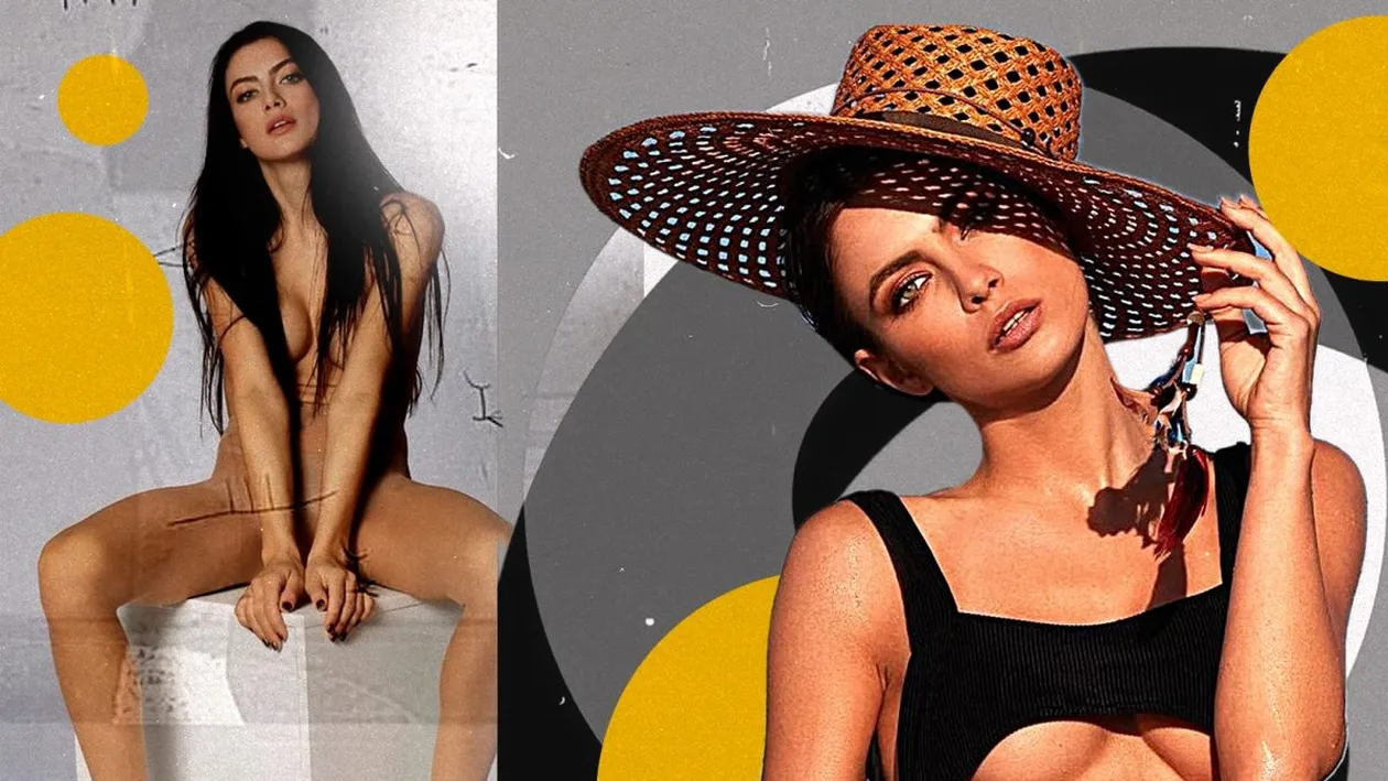 Luisa Andreea pozează în ipostaze foarte „obraznice”. Șatena cu ochii de felină cucerește orice inimă! 