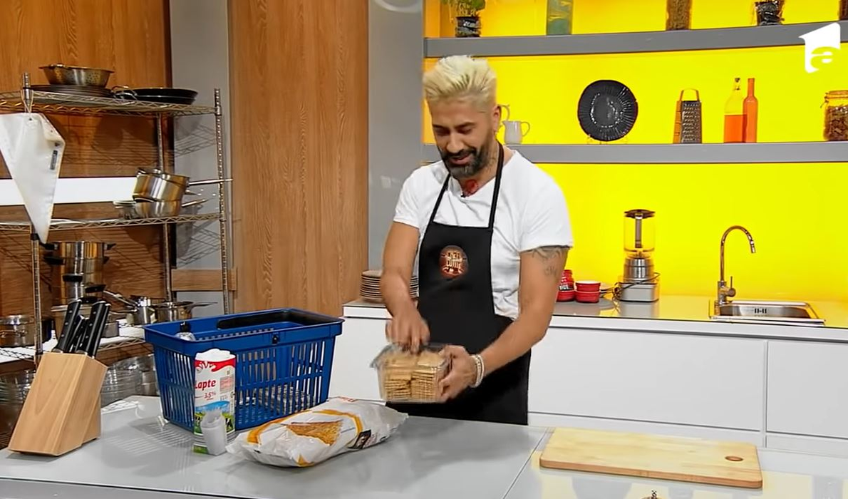 Connect-R a făcut senzație la Chefi la Cuțite cu un desert creat de la zero de el: “Se numește tortul săracului, aveam vreo 11 ani când l-am inventat”. Cum au reacționat jurații după ce au gustat | VIDEO