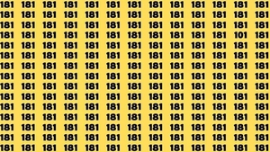 Test de perspicacitate | Găsiți numărul 101 în maximum 3 secunde!
