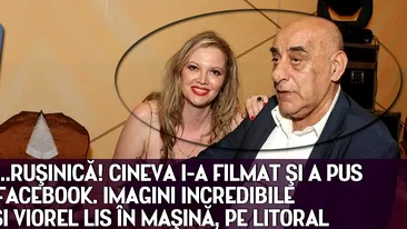 Aşa ceva...RUŞINICĂ! Cineva i-a filmat şi a pus totul pe Facebook. Imagini INCREDIBILE cu Oana şi Viorel Lis în maşină, pe LITORAL