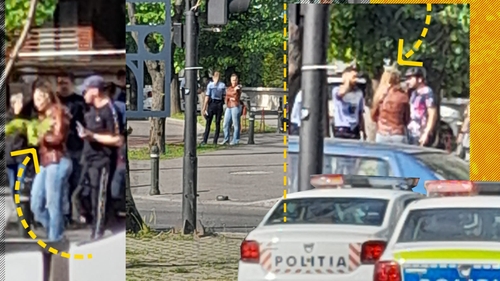 Anamaria Prodan, accident cu un biciclist! Impresara, înconjurată de oameni și poliție!