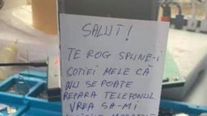Pare banc, dar este real! Ce au găsit angajații unui service GSM în carcasa unui telefon