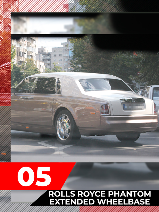 Irinel Columbeanu a avut un Rolls Royce Phantom Extended Wheelbase, de 600.000 de euro