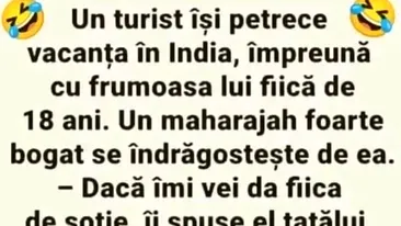 BANC | Un român își petrece vacanța în India, împreună cu frumoasa lui fiică de 18 ani