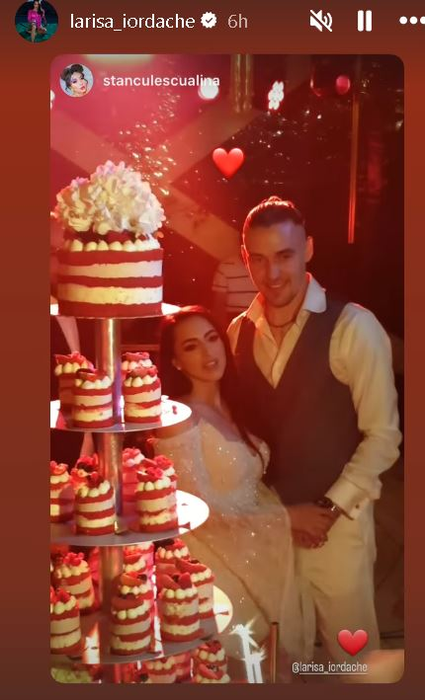 Larisa Iordache  și Cristian/ sursă foto: Instagram